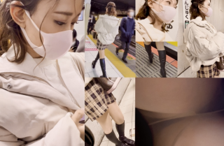 345SIMM-740 I Found A Miniskirt Defenseless Beauty T-chan Swinging Around Her Lascivious Ass In The Station Yard