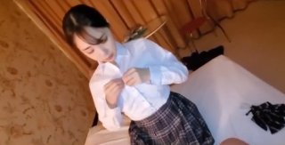 FC2-PPV 1272002 Uncensored Massive cum shot in uniform beautiful shaved