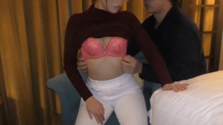 FC2-PPV 1291043 Personal photography The wife who fell to a creditor was neutralized before accepting another stick with no resistance