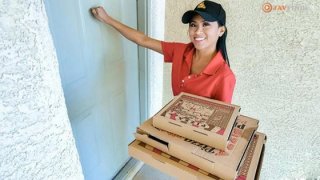 LittleAsians Ember Snow Delivery Girl 11 25 2020